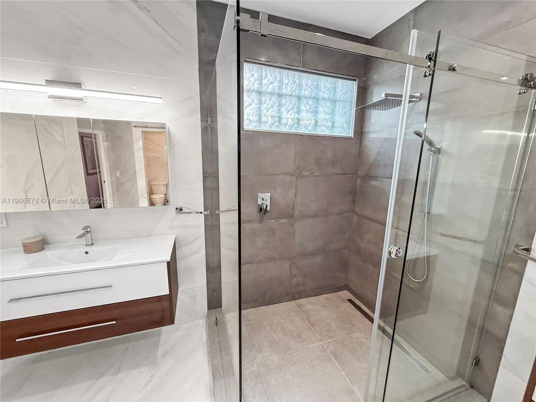Bathroom, Glass Shower, Interior