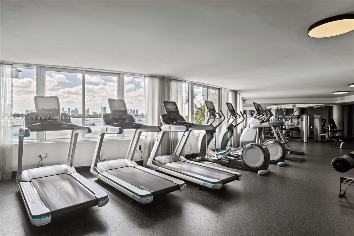 Fitness Equipment, Gym, Interior