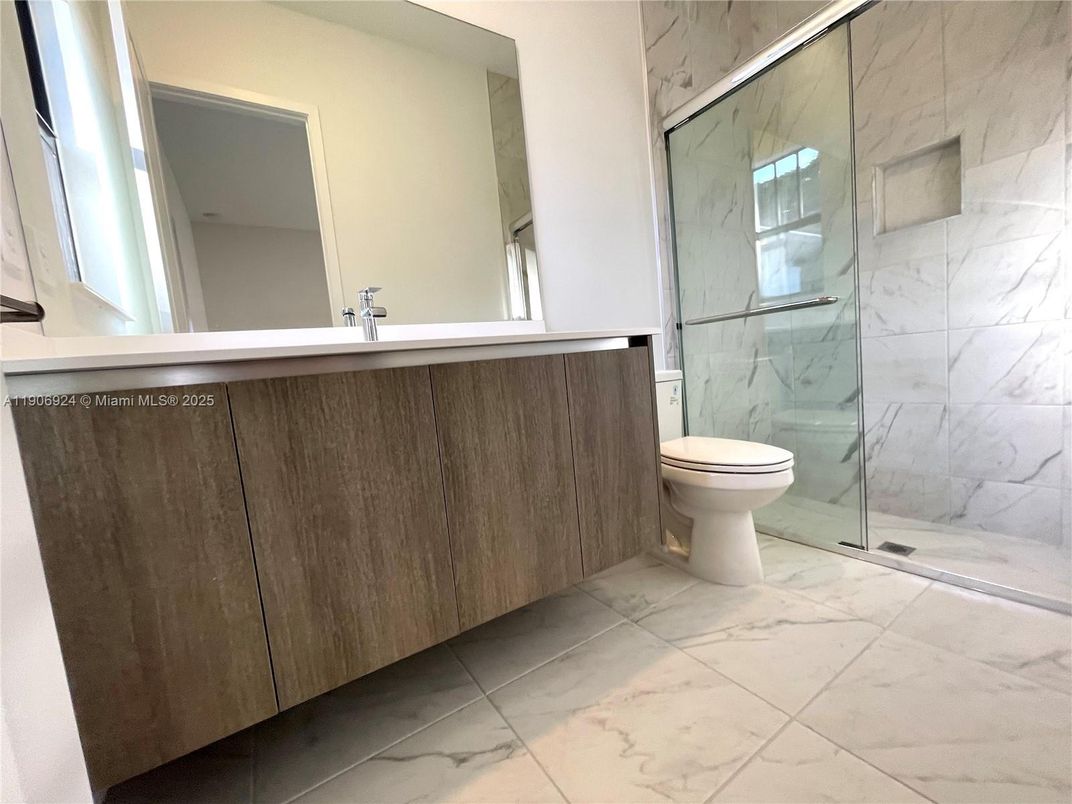 Bathroom, Glass Shower, Interior, Marble, Marble Walls