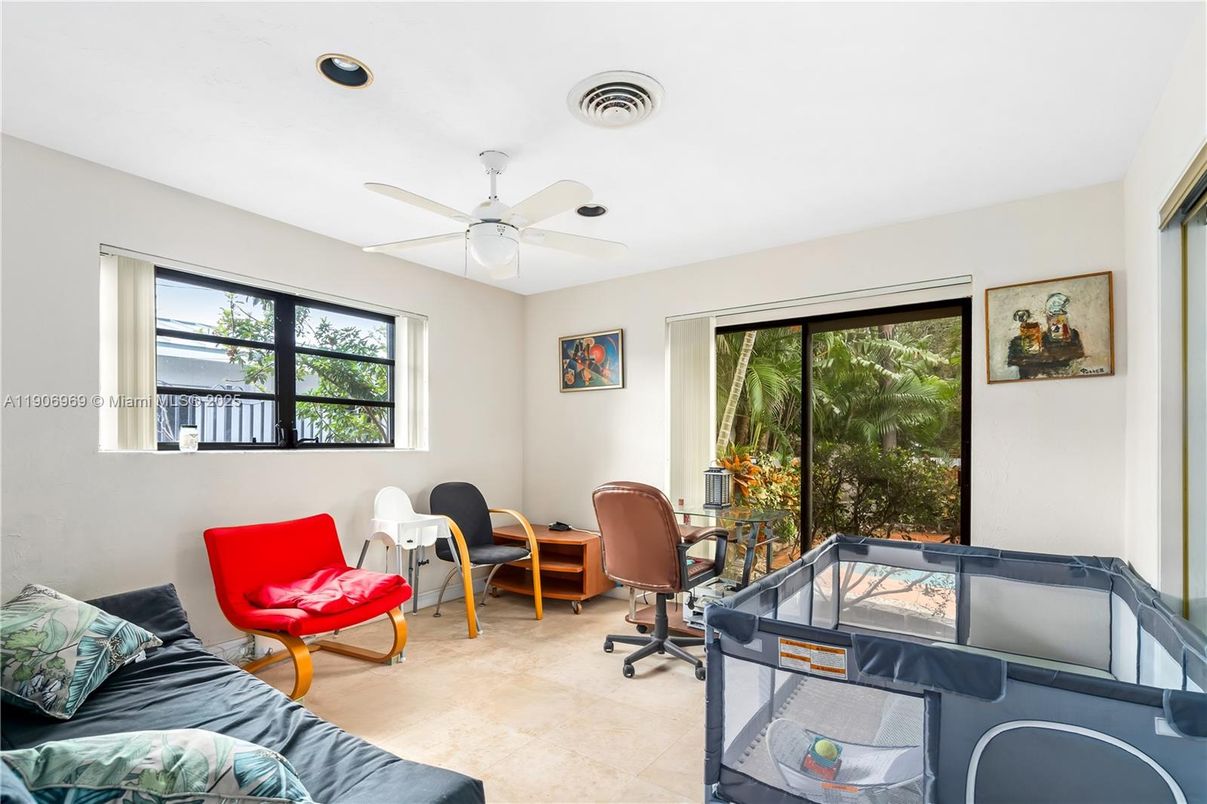 Home Office, Interior, Recessed Lighting