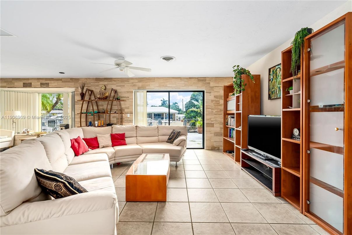 Interior, Living room, Stone Walls, Wooden Walls