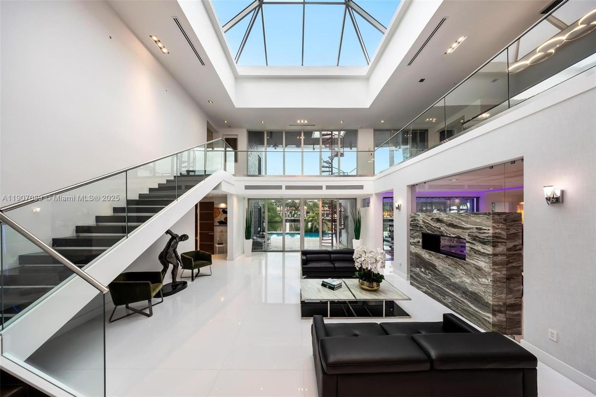 Glass Ceilings, Interior, Recessed Lighting