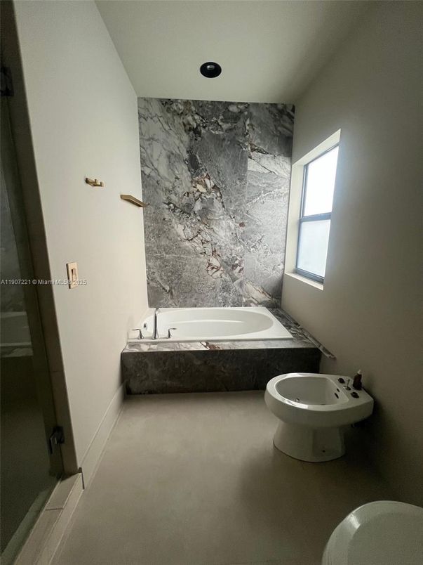 Bathroom, Interior, Marble Walls