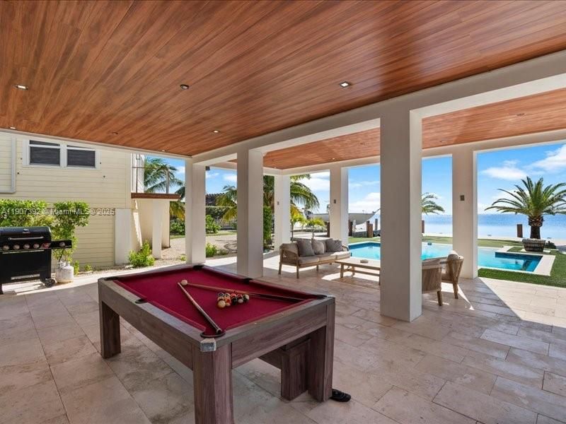 Billiard Table, Game Room, Interior, Pool, Recessed Lighting, Water