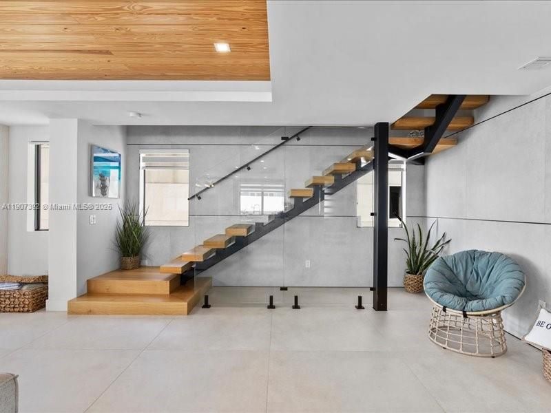 Interior, Recessed Lighting, Wooden Ceilings