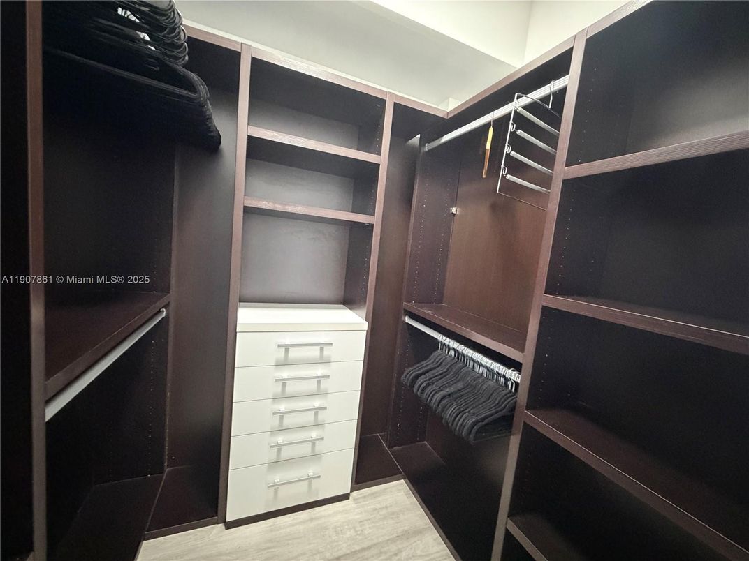 Interior, Walk-in Closets, Wood Texture Flooring