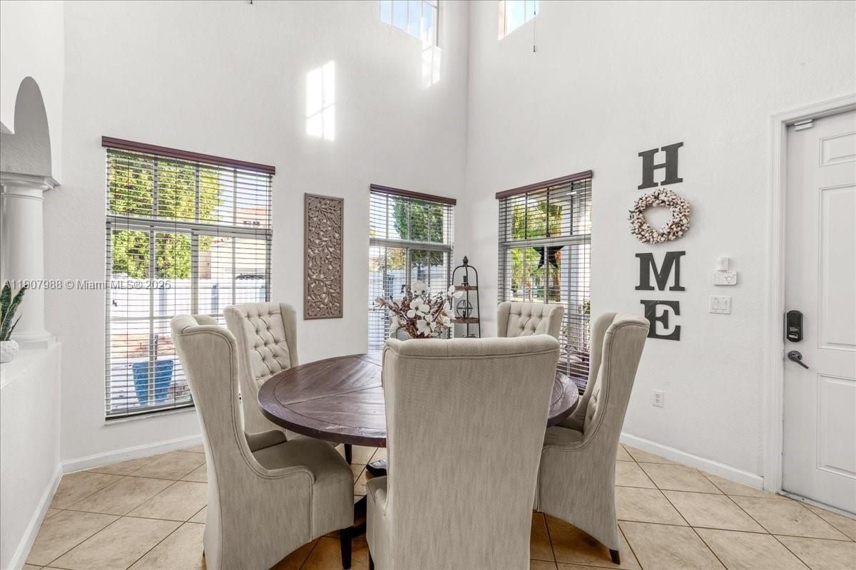 Dining room, Interior