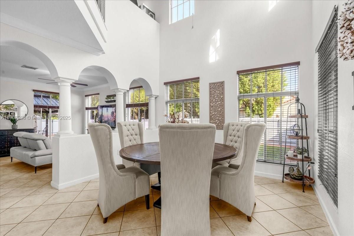 Dining room, Interior