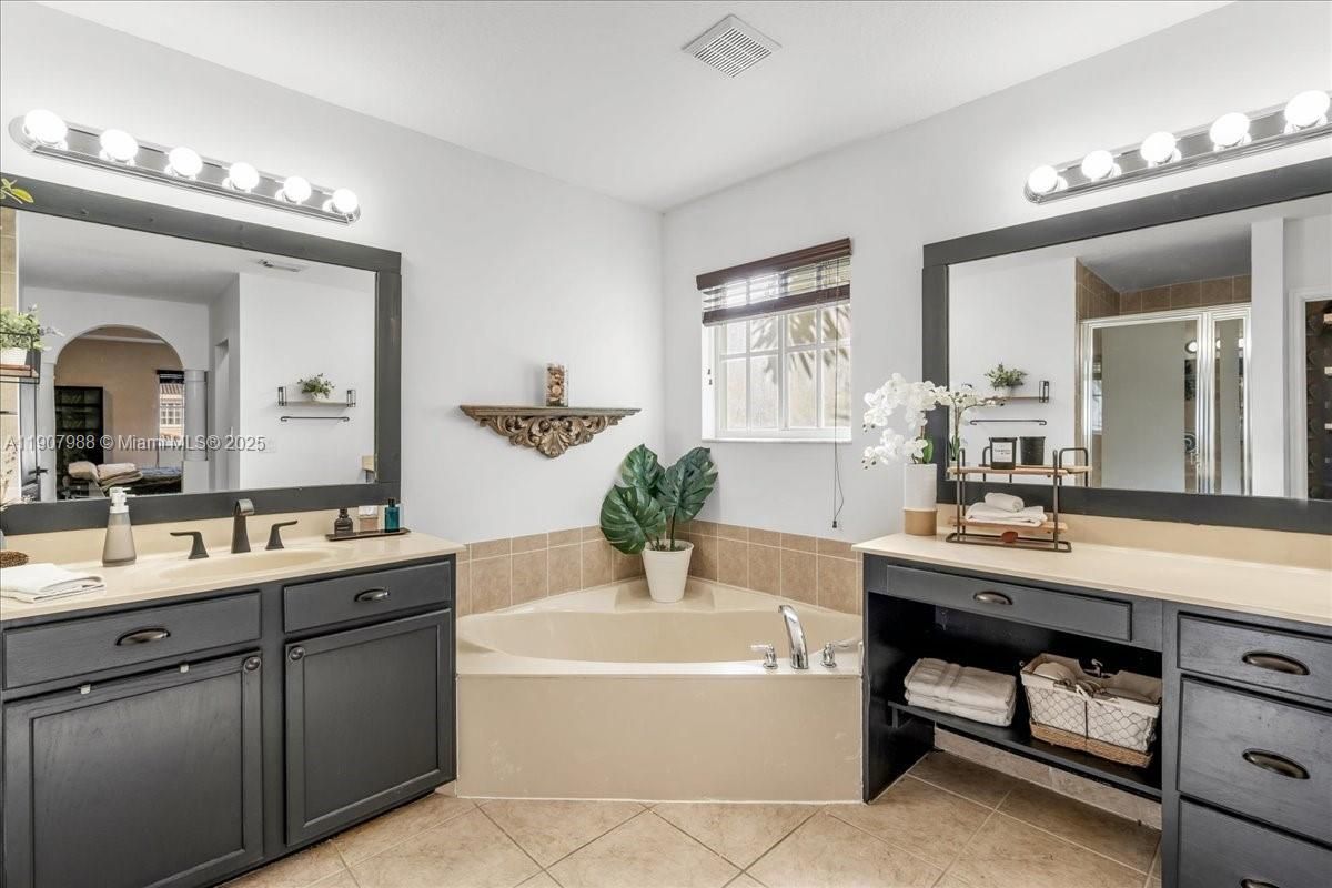 Bathroom, Dual Sink Vanities, Interior