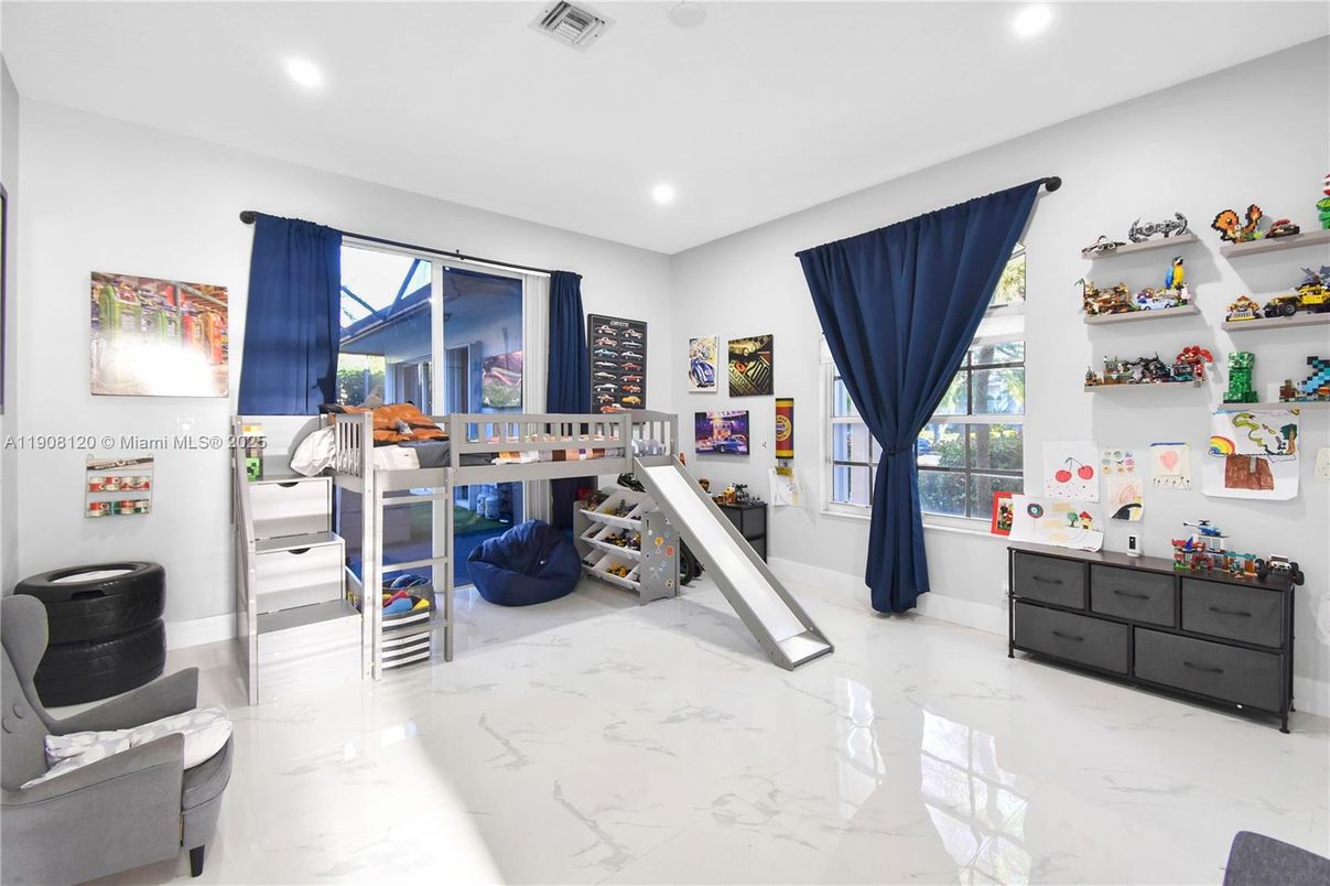 Interior, Marble, Recessed Lighting