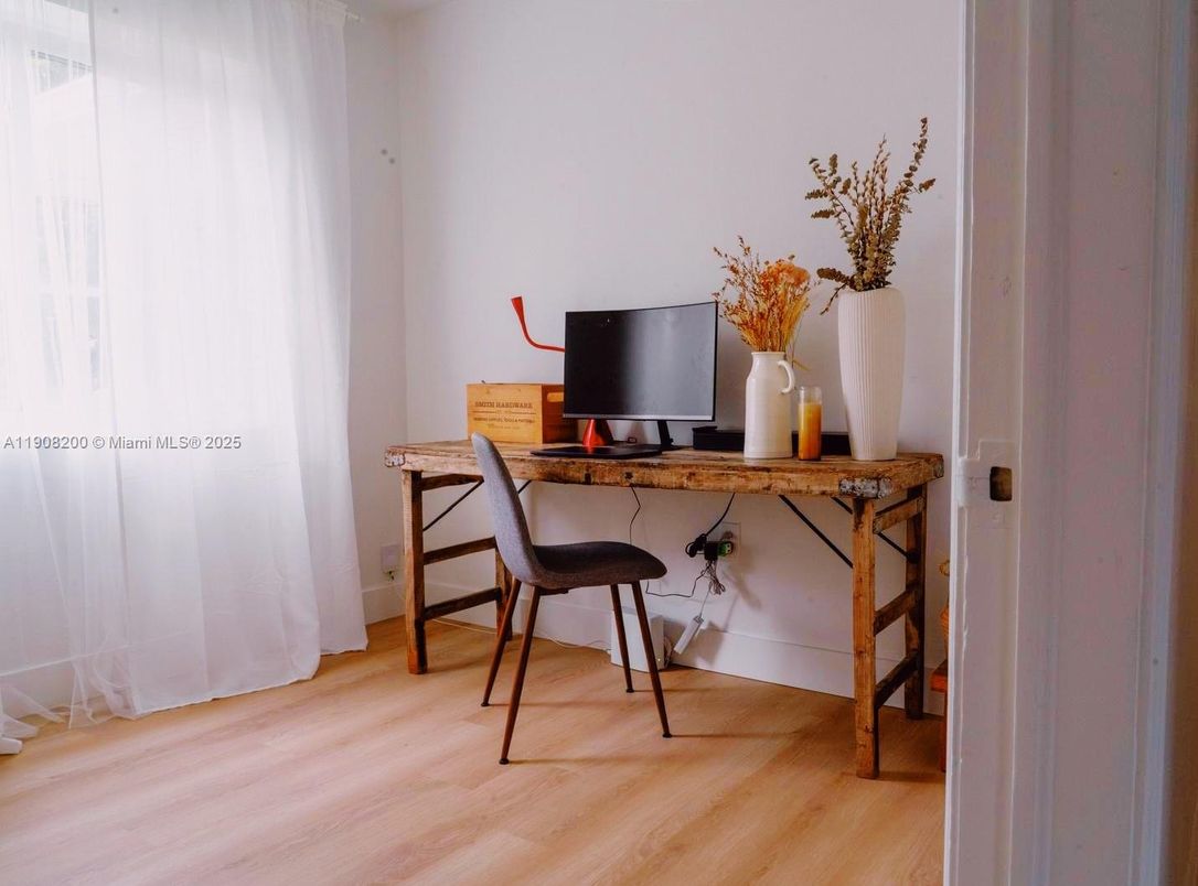Home Office, Interior, Wood Texture Flooring