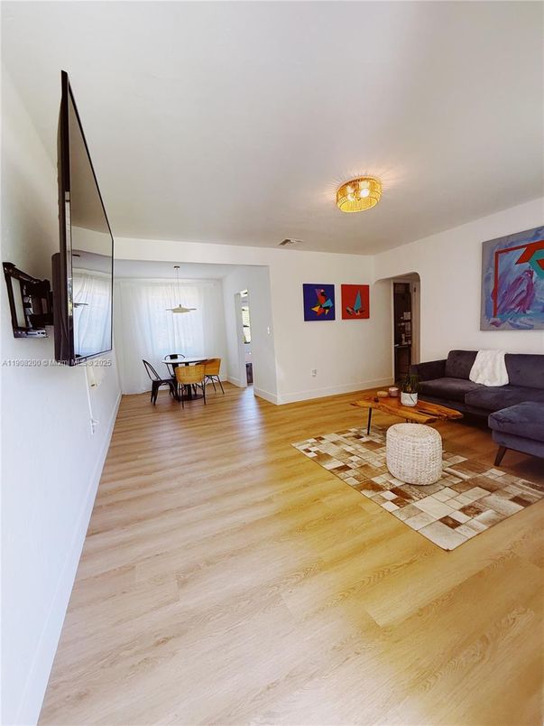 Dining room, Interior, Wood Texture Flooring