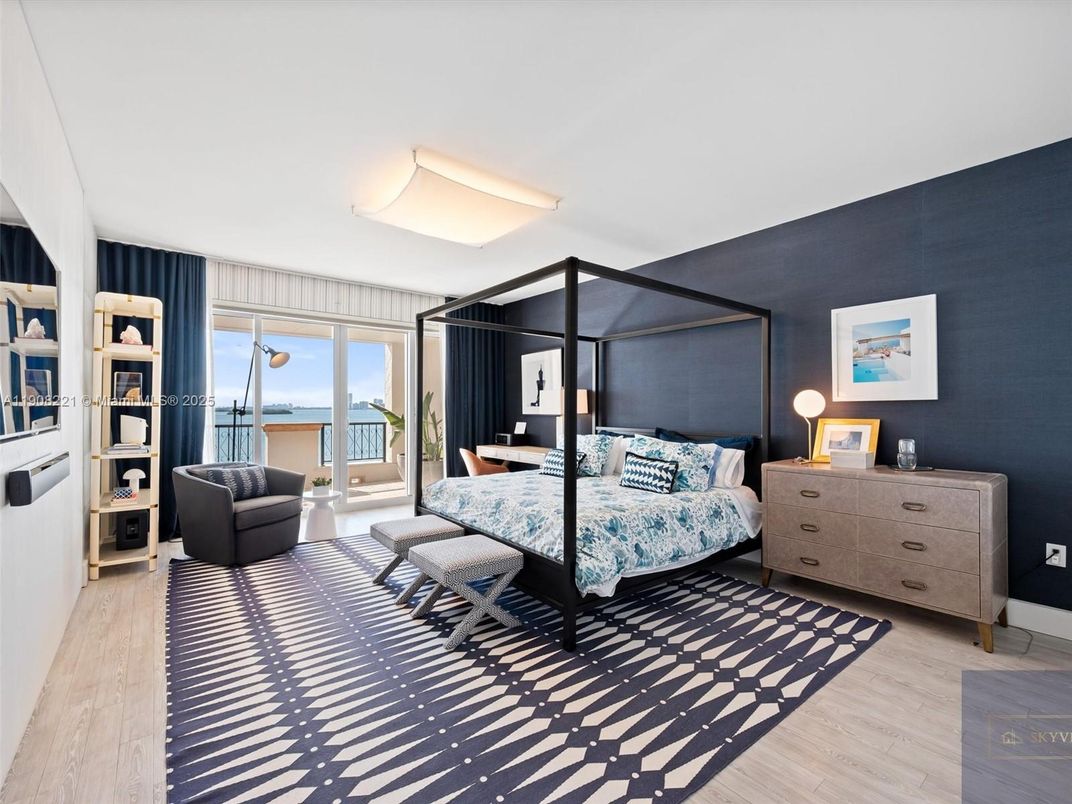 Bedroom, Interior, Water, Wood Texture Flooring