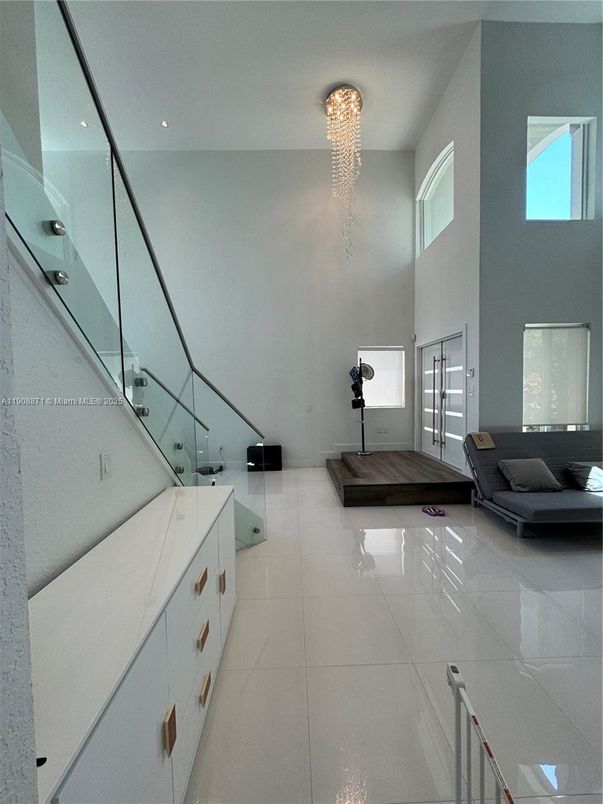 Chandelier, Interior, Recessed Lighting