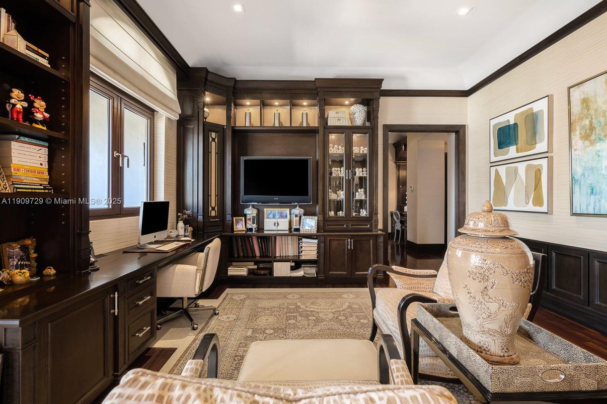 Home Office, Interior, Recessed Lighting