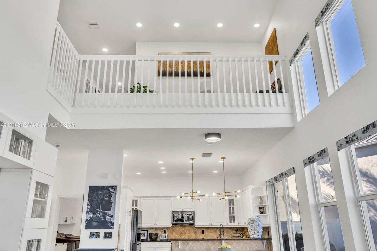 Interior, Kitchen, Pendant Lights, Recessed Lighting