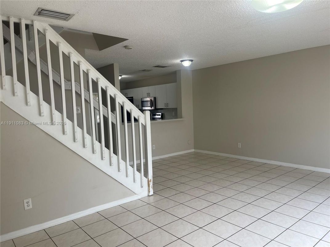 Empty room, Interior, Kitchen, Stainless Steel Appliances