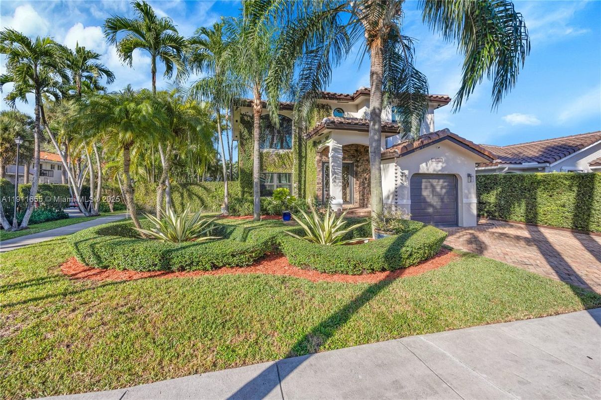 Attached, Backyard, Exterior, Facade, Spanish Mediterranean