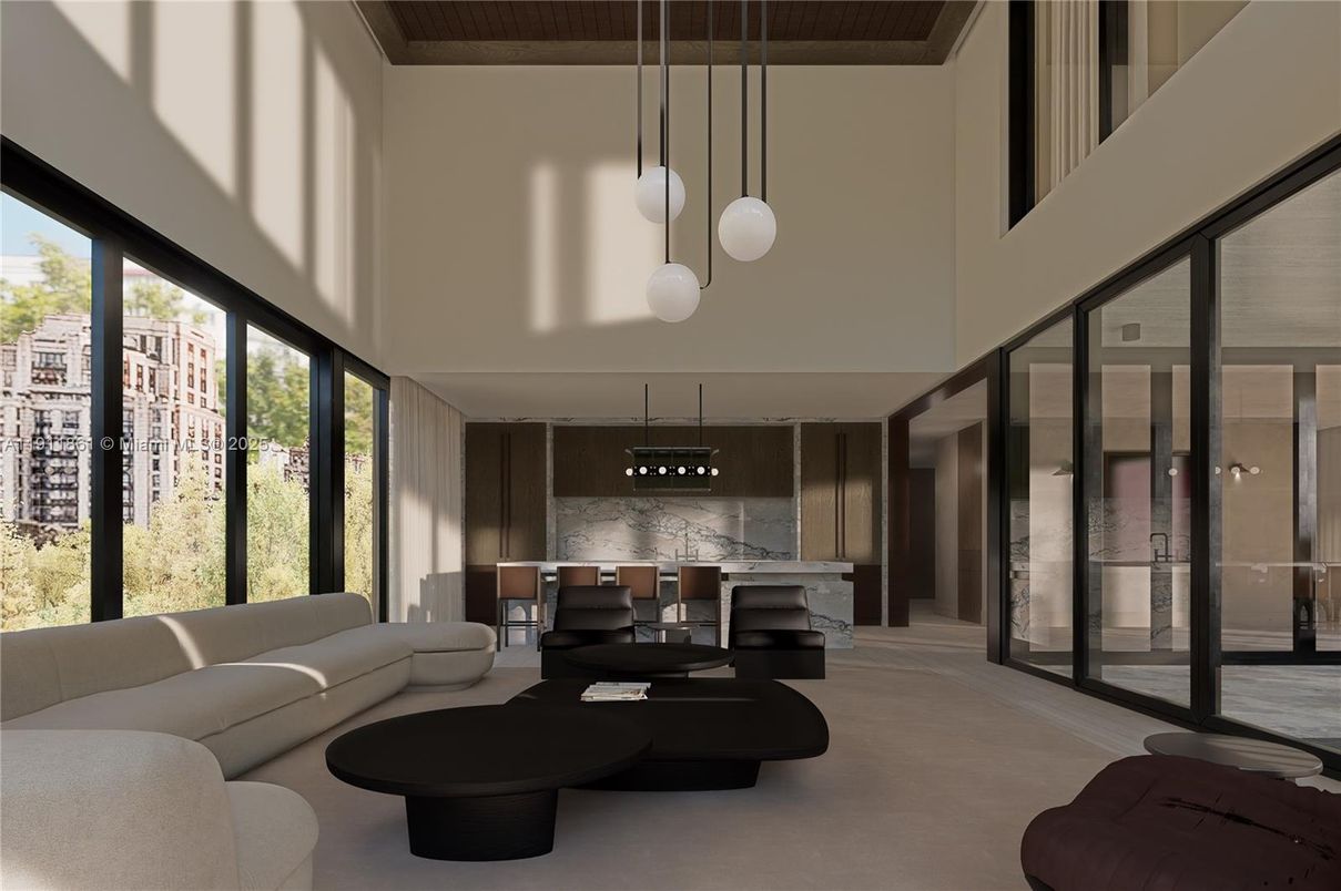 Interior, Living room, Pendant Lights