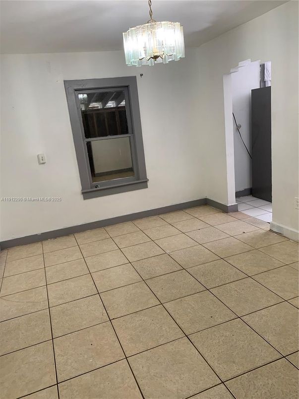 Chandelier, Empty room, Interior