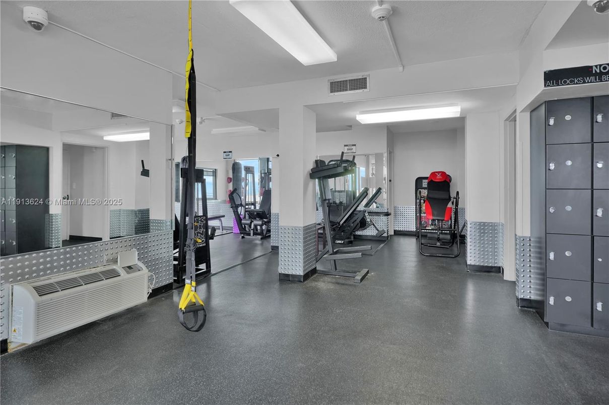 Fitness Equipment, Interior