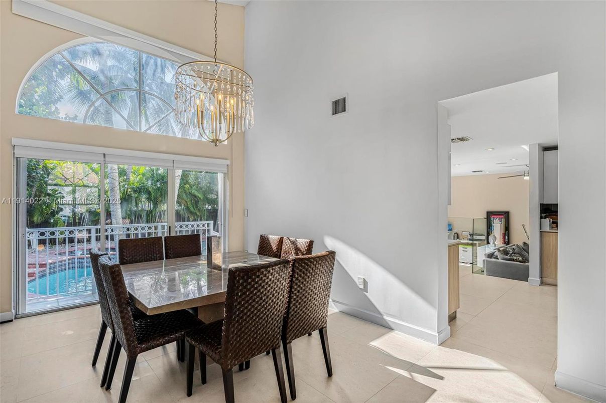 Chandelier, Dining room, Interior, Recessed Lighting