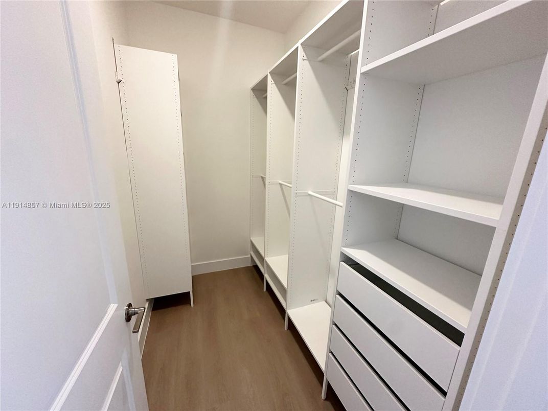 Interior, Walk-in Closets, Wood Texture Flooring