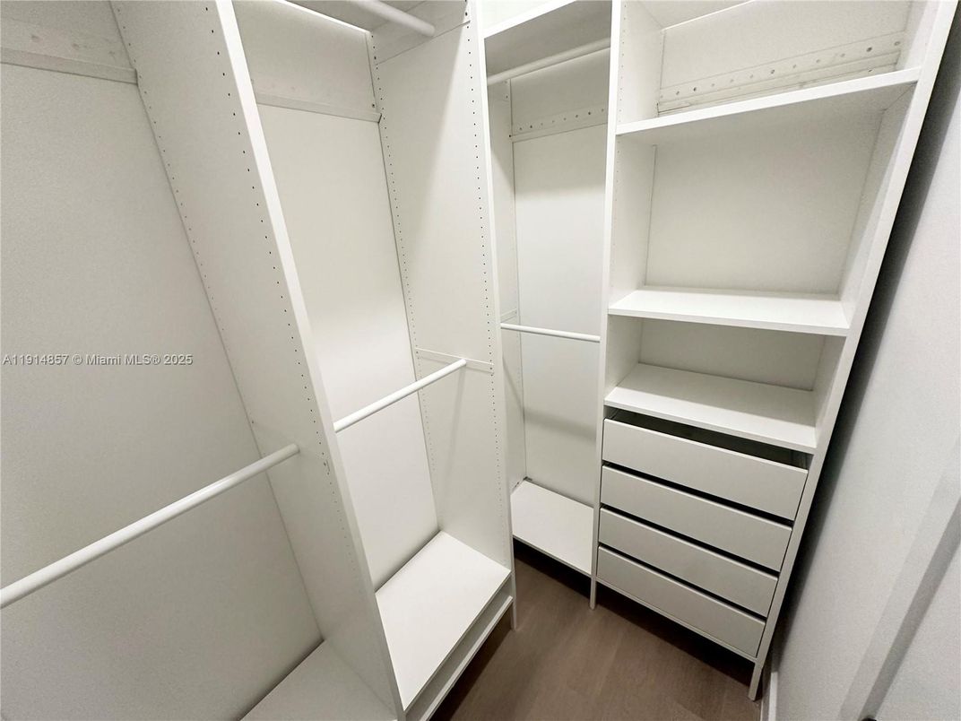 Interior, Walk-in Closets, Wood Texture Flooring