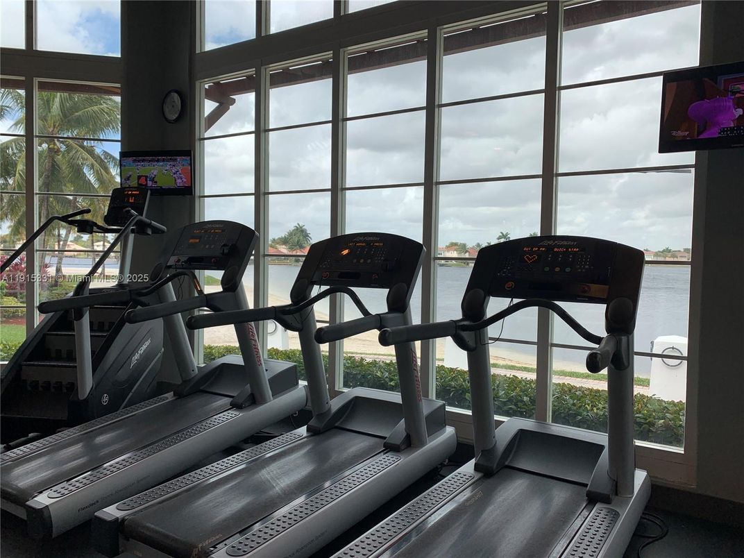 Fitness Equipment, Gym, Interior, Water