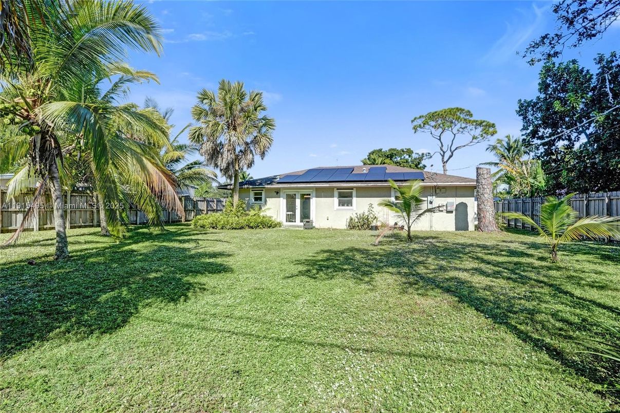 Backyard, Exterior, Solar Panels