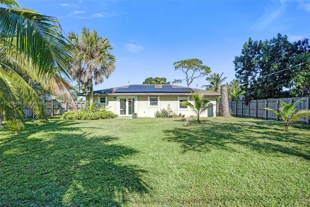 Backyard, Exterior, Solar Panels
