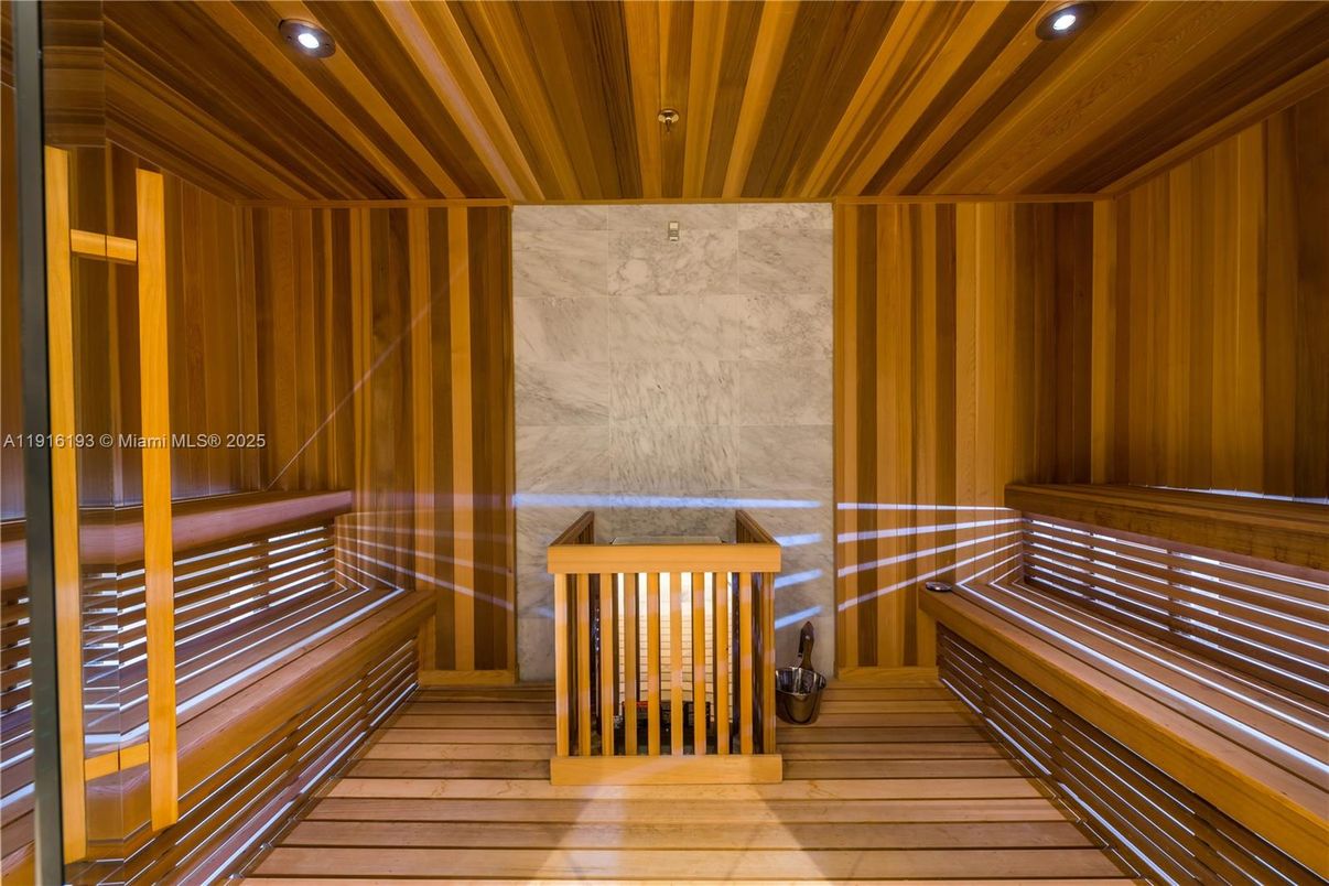 Interior, Recessed Lighting, Sauna Room
