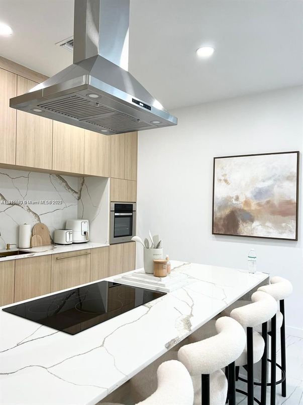 Interior, Kitchen, Recessed Lighting, Stainless Steel Appliances