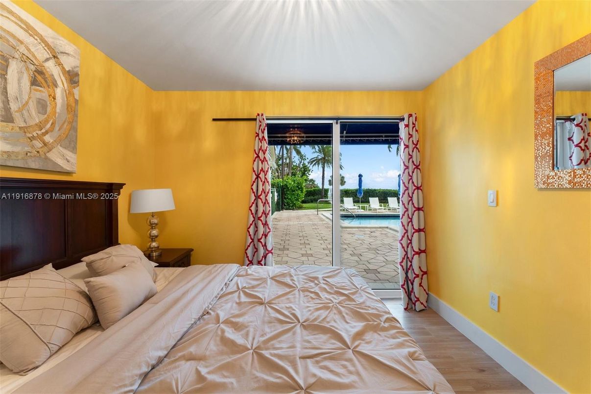 Bedroom, Interior, Water, Wood Texture Flooring