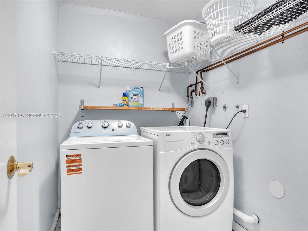 Interior, Utility Closets, Washer