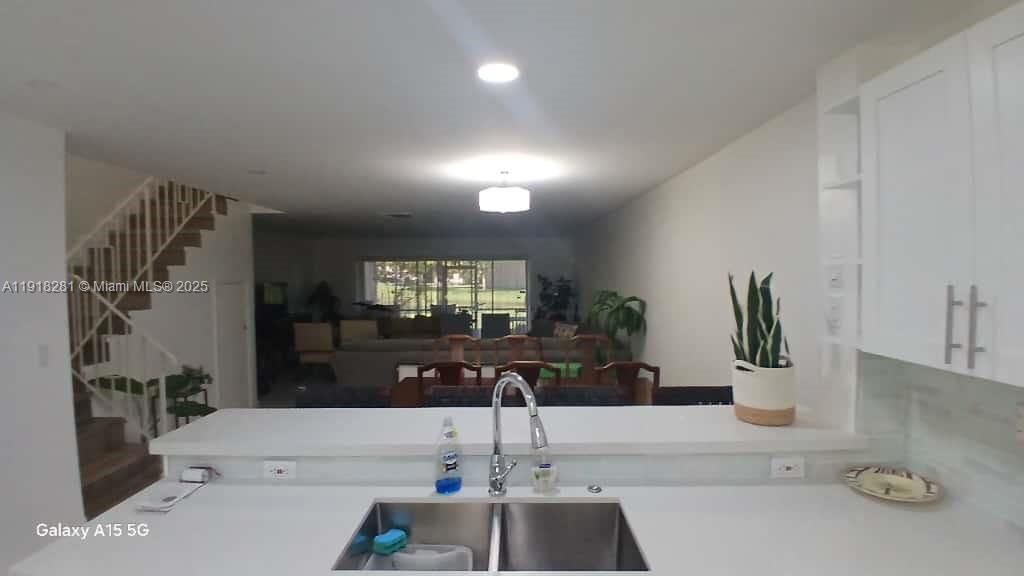 Interior, Kitchen, Living room, Recessed Lighting