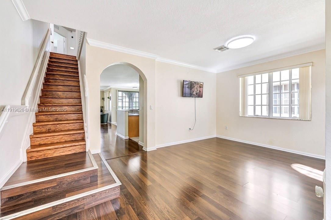 Empty room, Interior, Wood Texture Flooring