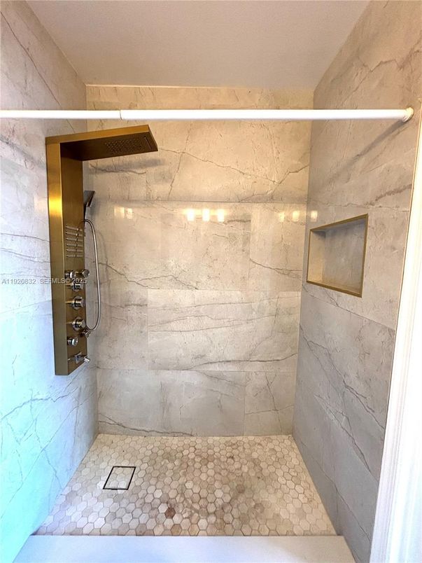 Bathroom, Interior, Marble Walls