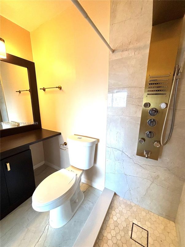 Bathroom, Interior, Marble Walls