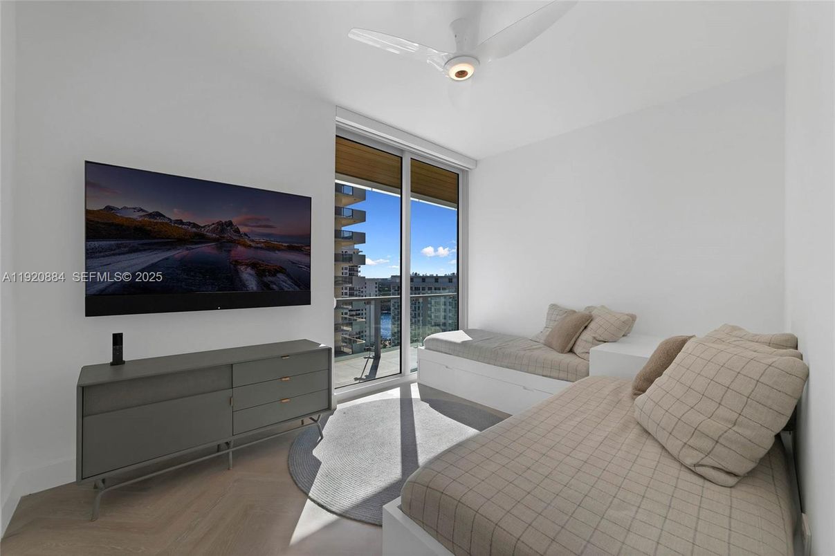 Bedroom, Interior, Water, Wood Texture Flooring