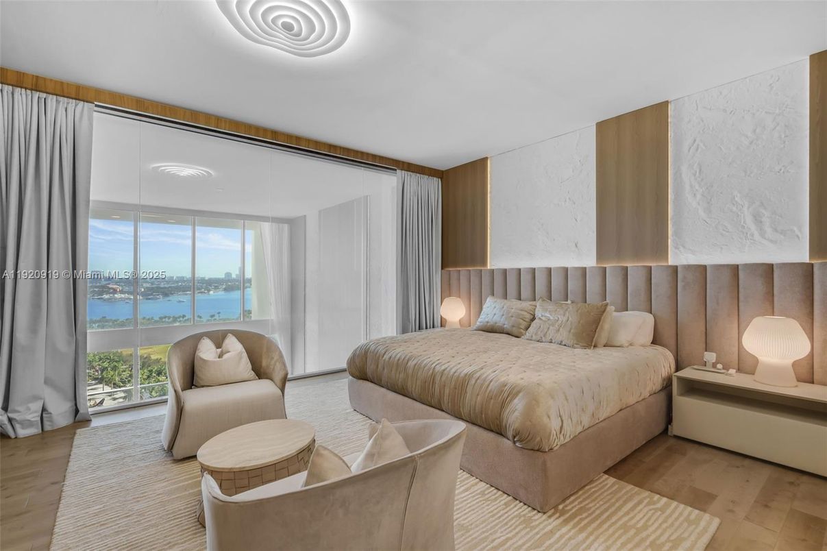 Bedroom, Interior, Water, Wood Texture Flooring