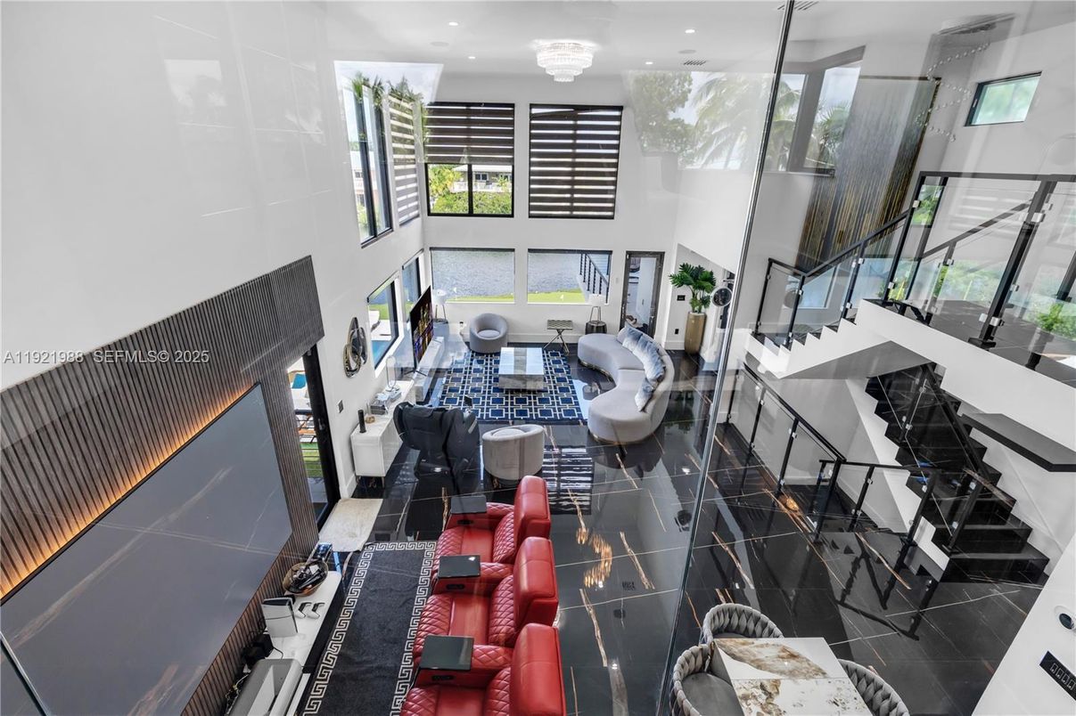 Chandelier, Interior, Living room, Recessed Lighting