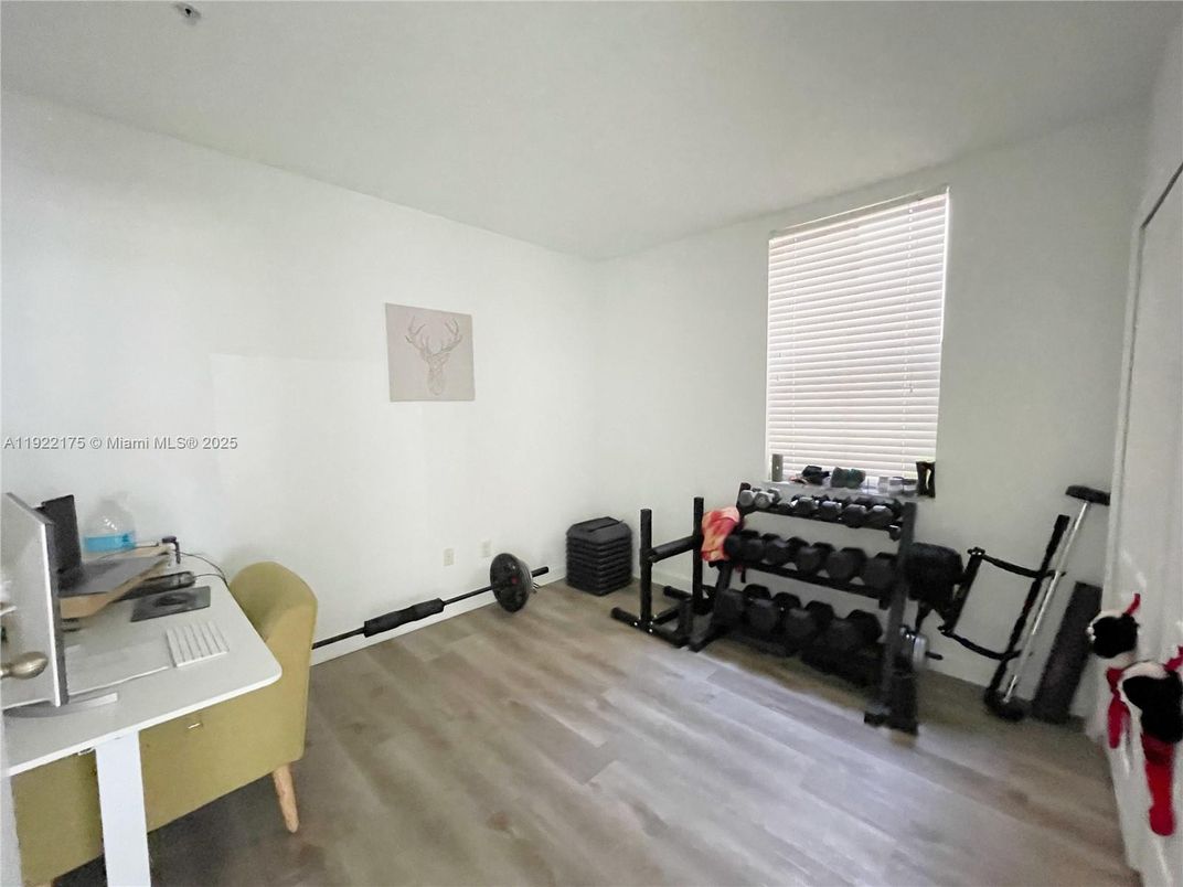 Fitness Equipment, Interior, Wood Texture Flooring