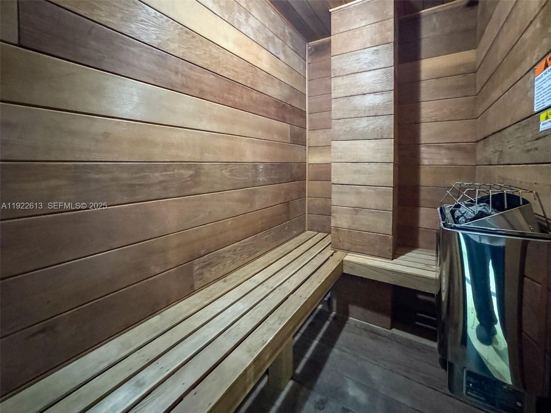 Interior, Sauna Room