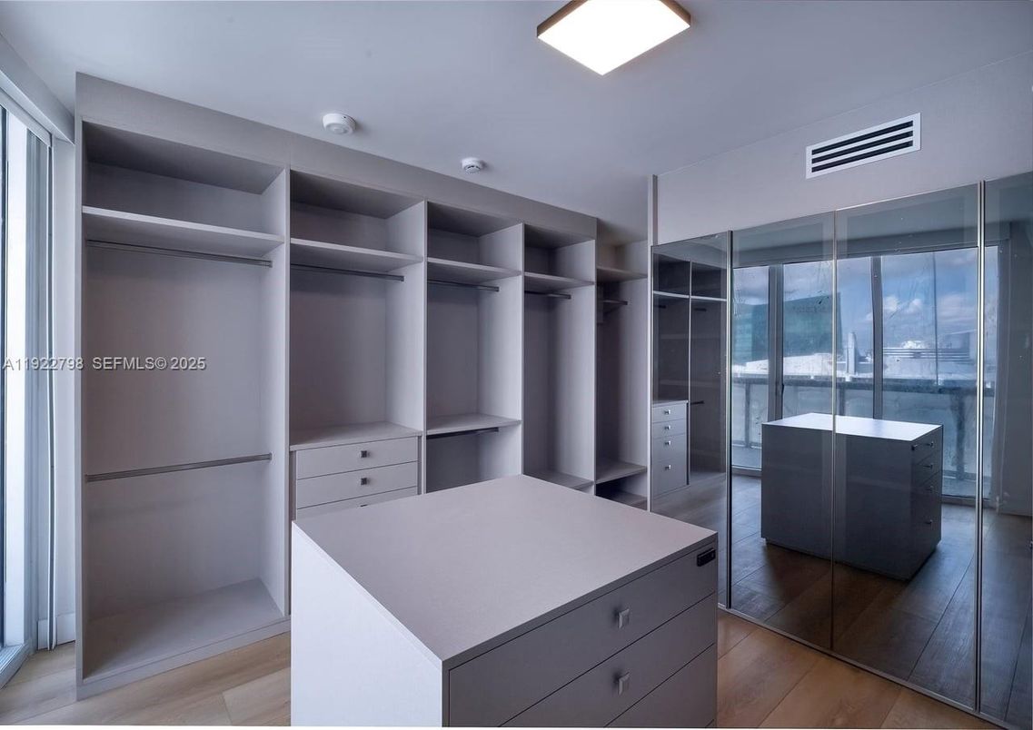 Interior, Recessed Lighting, Walk-in Closets, Wood Texture Flooring