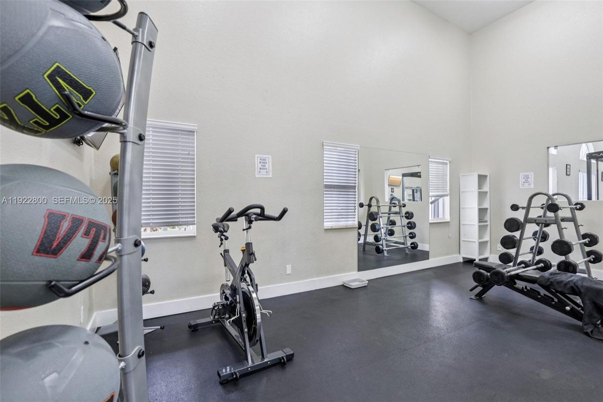 Fitness Equipment, Interior