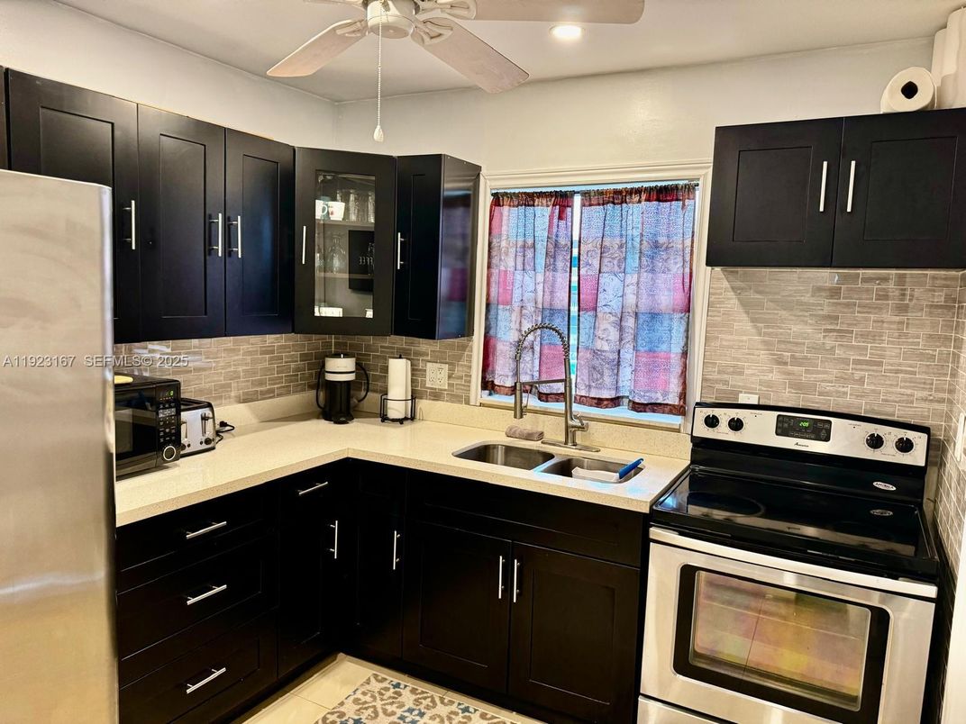 Interior, Kitchen, Recessed Lighting, Stainless Steel Appliances