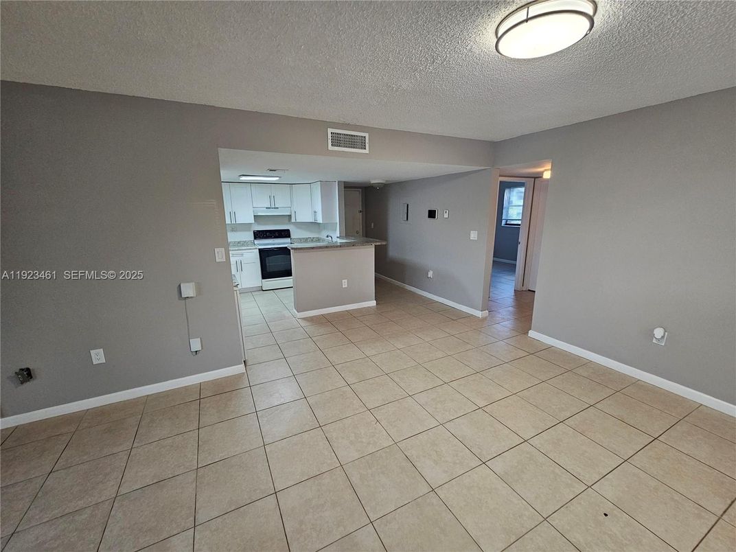 Empty room, Interior, Kitchen, Stainless Steel Appliances