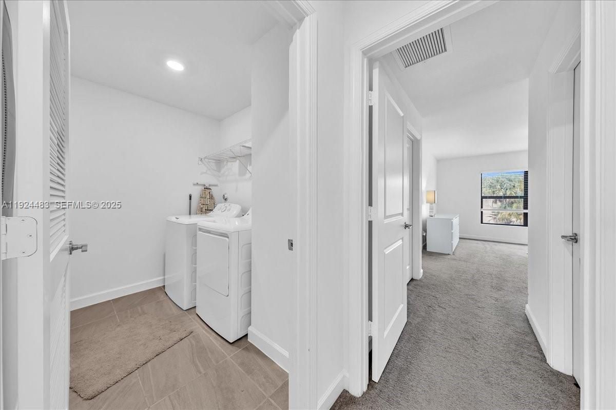 Interior, Recessed Lighting, Utility Closets, Washer