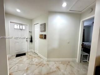 Interior, Marble, Recessed Lighting